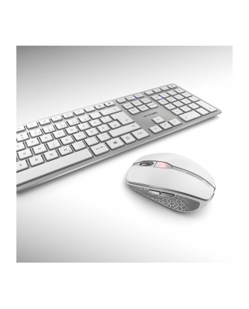 D-E layout - CHERRY DW 9100 SLIM, desktop set (Kolor: BIAŁY/silver, SX scissor technology) nr 2