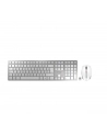 D-E layout - CHERRY DW 9100 SLIM, desktop set (Kolor: BIAŁY/silver, SX scissor technology) - nr 54