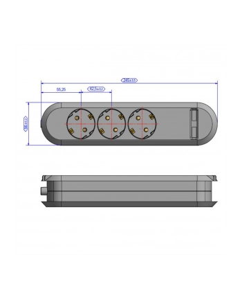 Bachmann USB SMART 381.801, 3-way power strip (Kolor: BIAŁY)