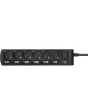 Brennenstuhl Individually switchable socket strip 6-way (Kolor: CZARNY) - nr 10