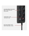 Brennenstuhl Individually switchable socket strip 6-way (Kolor: CZARNY) - nr 20