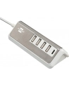 Brennenstuhl Estilo USB multi-charger (Kolor: BIAŁY/stainless steel, 5x USB, PD 20 Watt) - nr 23