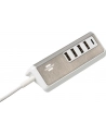 Brennenstuhl Estilo USB multi-charger (Kolor: BIAŁY/stainless steel, 5x USB, PD 20 Watt) - nr 4