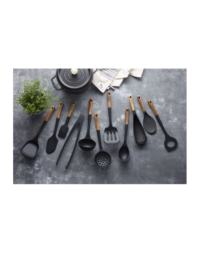zwilling Łyżka wazowa STAUB 40503-104-0 - brązowo-czarna 31 cm główny