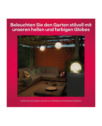 Innr Outdoor Smart Globe Light Color 3-Pack, LED Light (Replaces 33 Watt) nr 1