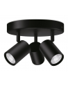 WiZ IMAGEO 3x adjustable spot round plate, LED light (Kolor: CZARNY) - nr 4