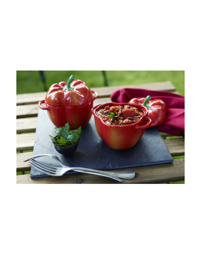 zwilling Mini Cocotte okrągły papryka STAUB 40500-325-0 - czerwony 470 ml główny