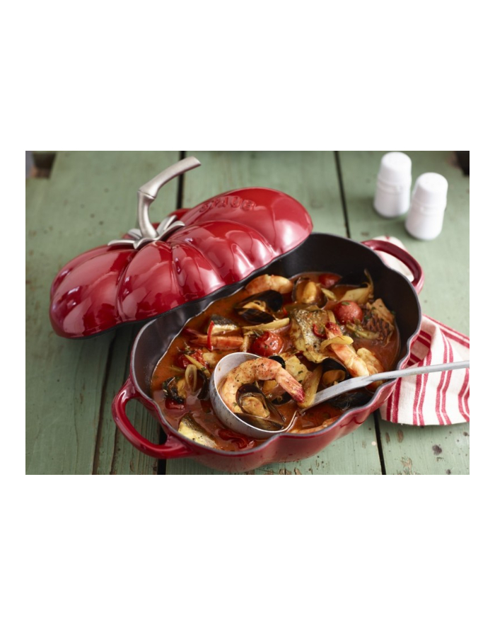 zwilling Garnek żeliwny owalny pomidor STAUB 40511-774-0 - czerwony 25 ltr główny