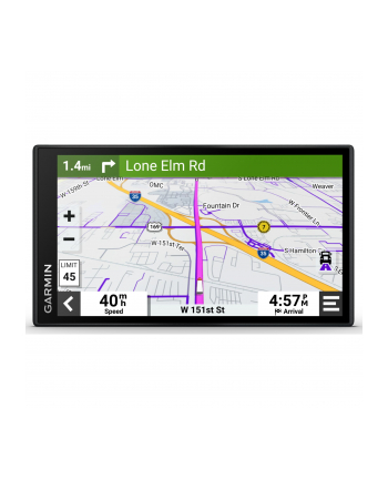 Garmin Dezl LGV610, navigation system (Kolor: CZARNY)