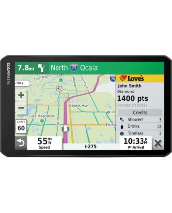 Garmin Dezl LGV710, navigation system (Kolor: CZARNY)