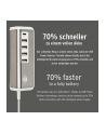 Brennenstuhl Estilo USB multi-charger (Kolor: BIAŁY/stainless steel, 5x USB, PD 20 Watt) - nr 4