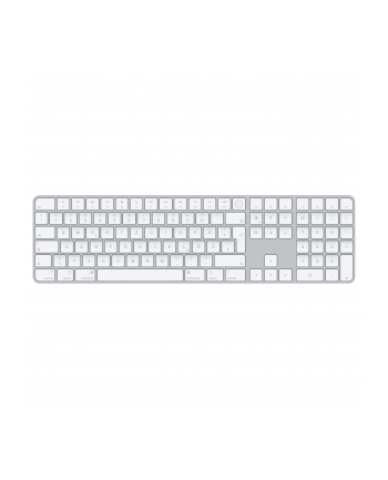 D-E layout - Apple Magic Keyboard with Touch ID and number pad, keyboard (srebrno/biały, for Mac with Apple chip)