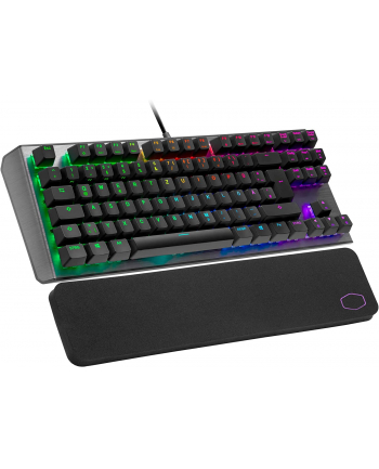 D-E Layout - Cooler Master CK530 V2 Gaming Keyboard (Black, TTC Red)