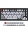 Keychron Double-Shot PBT Cherry Full Set Keycap Set - Grey, Kolor: BIAŁY and Blue, Keycap (Multi-Colour, 219 Pieces, ANSI ' UK ISO Layout) - nr 1