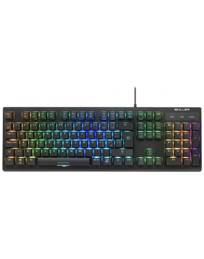 IT layout - Sharkoon SKILLER SGK30, gaming keyboard (Kolor: CZARNY, Huano Red) główny