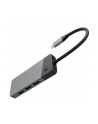 GREEN CELL HUB USB-C ADAPTER GC CONNECT 7W1 (3XUSB 31  HDMI 4K 60HZ  USB-C PD 85W  MICROSD/SD) - nr 1