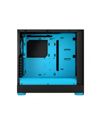 Fractal Design Pop Air RGB cyan Core TG Clear Tint, Tower Case (Kolor: CZARNY/light blue)