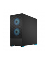 Fractal Design Pop Air RGB cyan Core TG Clear Tint, Tower Case (Kolor: CZARNY/light blue) - nr 73