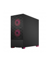 Fractal Design Pop Air RGB magenta Core TG Clear Tint, Tower Case (Kolor: CZARNY/magenta) - nr 62