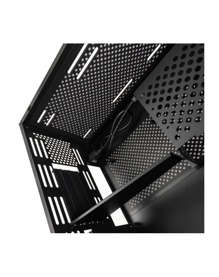 RAIJINTEK PAEAN MINI, tower case (Kolor: CZARNY, tempered glass) główny