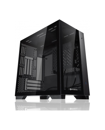 RAIJINTEK PAEAN MINI, tower case (Kolor: CZARNY, tempered glass)