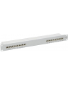 DeLOCK 19  patch panel 16 port Cat.6A (grey, 1 U) - nr 1