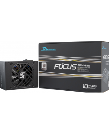 Seasonic PRIME PX-650, PC power supply (Kolor: CZARNY, 4x PCIe, cable management, 650 watts)