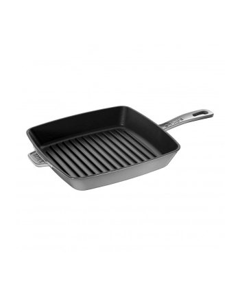 zwilling Kwadratowa patelnia żeliwna grillowa STAUB 40501-108-0 - grafitowa 26 cm nr 1