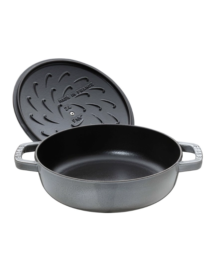 zwilling Głęboka patelnia do duszenia z pokrywką STAUB 40511-470-0 - grafitowa 28 cm główny
