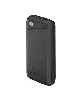 Goobay Fast charging power bank 20,000 mAh (Kolor: CZARNY, USB-C PD, QC 3.0, 20,000 mAh)