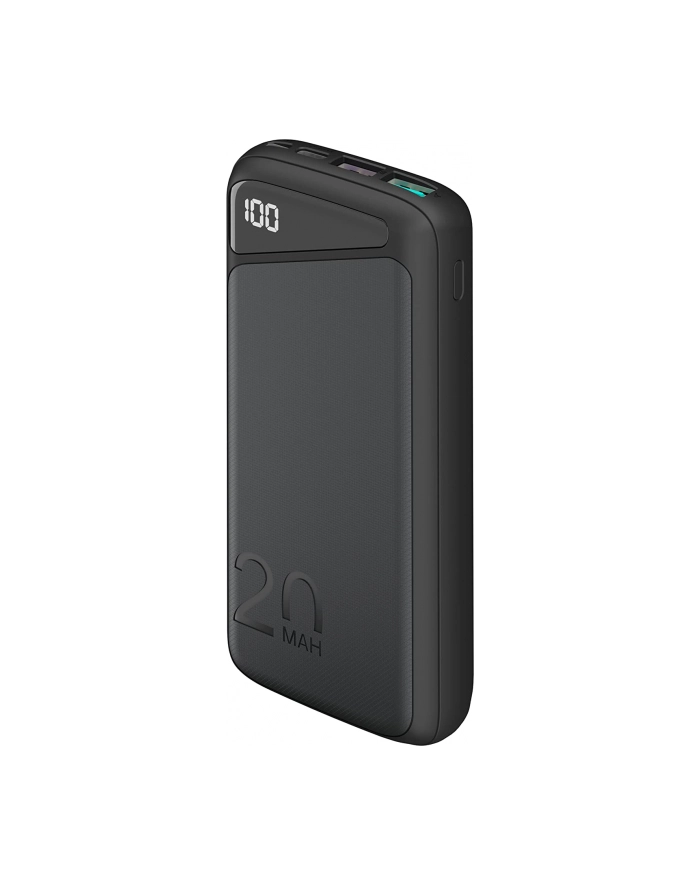 Goobay Fast charging power bank 20,000 mAh (Kolor: CZARNY, USB-C PD, QC 3.0, 20,000 mAh) główny
