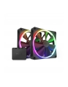 NZXT F140 RGB Twin Pack 140x140x26, case fan (Kolor: CZARNY, pack of 2 incl. RGB ' fan controller) - nr 14