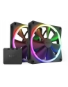 NZXT F140 RGB Twin Pack 140x140x26, case fan (Kolor: CZARNY, pack of 2 incl. RGB ' fan controller) - nr 16