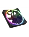 NZXT F140 RGB Twin Pack 140x140x26, case fan (Kolor: CZARNY, pack of 2 incl. RGB ' fan controller) - nr 2