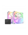 NZXT F140 RGB Twin Pack 140x140x26, case fan (Kolor: BIAŁY, pack of 2 incl. RGB ' fan controller) - nr 16