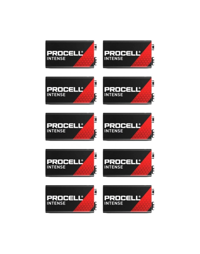 Duracell Procell Alkaline Intense Power 9V, battery (10 pieces, E block (9 volt block)) główny