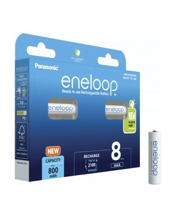 Panasonic Eneloop, battery (AAA (Micro), 8 pieces) nr 2