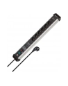 Brennenstuhl Premium-protection -Line power strip 6-way (Kolor: CZARNY/silver, 60,000 A surge protection , 3 meters, with USB Power Delivery) - nr 8