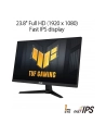 Asus TUF Gaming VG249QM1A - 24 - FullHD, G/Free Sync, IPS, 270Hz panel, Kolor: CZARNY - nr 24