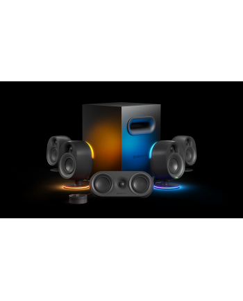 SteelSeries Arena 9, speakers (Kolor: CZARNY, 3.5 mm jack, Bluetooth, optical input)
