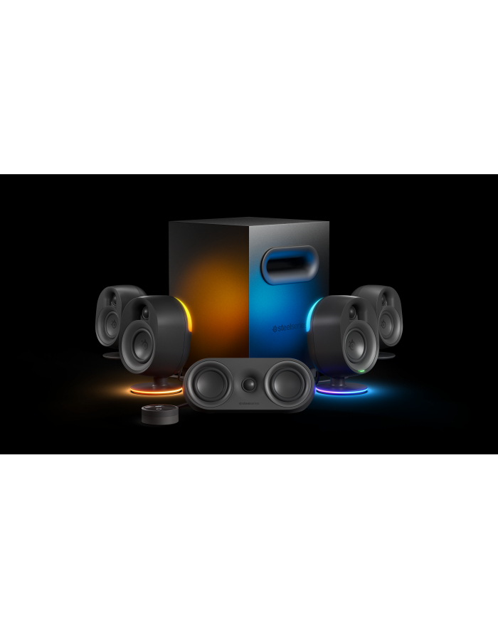 SteelSeries Arena 9, speakers (Kolor: CZARNY, 3.5 mm jack, Bluetooth, optical input) główny