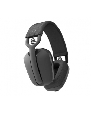 Logitech Zone Vibe 100, Headset (Kolor: CZARNY, Bluetooth, USB-C)