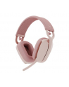 Logitech Zone Vibe 100, headset (pink, Bluetooth, USB-C) - nr 39