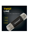 Intenso Twist Line 128 GB, USB stick (anthracite/transparent, USB-A 3.2 Gen 1, USB-C 3.2 Gen 1) - nr 17