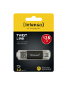 Intenso Twist Line 128 GB, USB stick (anthracite/transparent, USB-A 3.2 Gen 1, USB-C 3.2 Gen 1) - nr 22