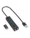 Sharkoon 3-Port USB 3.2 Gen 1 Alu Hub + Ethernet, docking station (Kolor: CZARNY) - nr 8