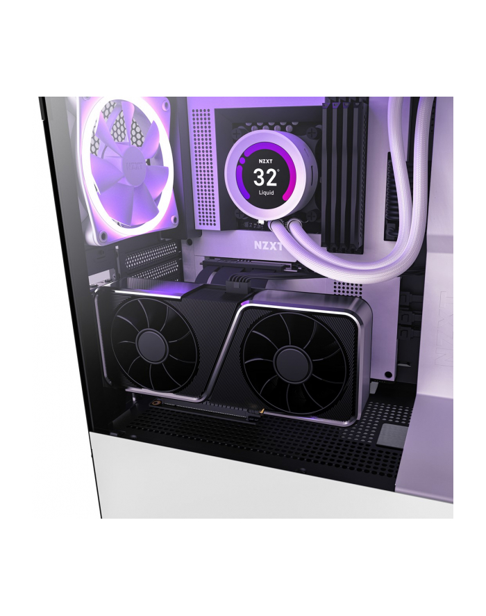 NZXT Graphics Card Vertical Mounting Kit Bracket (White) główny