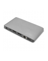 Digitus Digitus Thunderbolt 3 docking station 8K (silver, HDMI. VGA, USB-A, USB-C, 3.5mm, SD/MicroSD) - nr 24