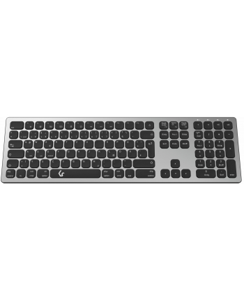 D-E Layout - KeySonic KSK-8023BTRF, keyboard (anthracite/Kolor: CZARNY, X-type membrane)