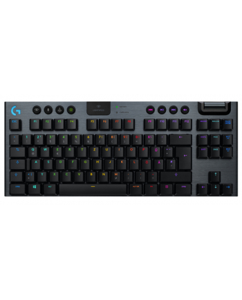 D-E layout - Logitech G915 TKL, gaming keyboard (Kolor: CZARNY, GL Tactile, LIGHTSPEED)